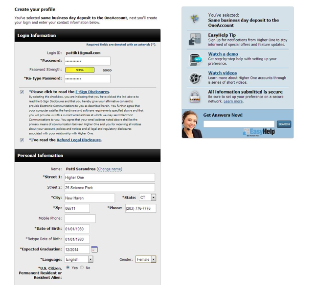 previous design with sidebar