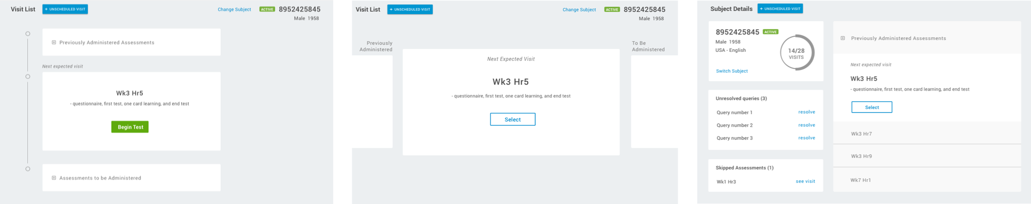 subject detail page evolution